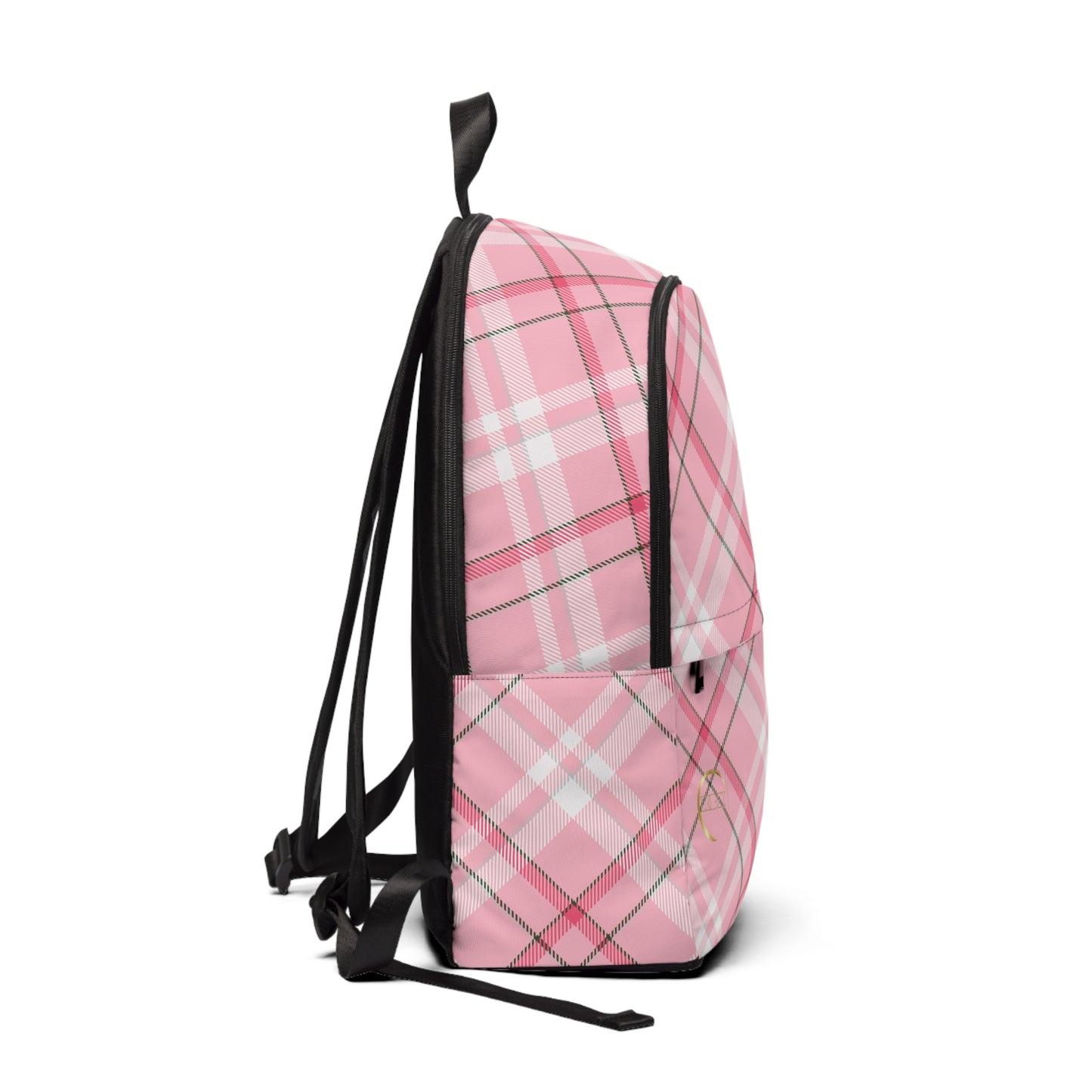 Mochila de Tela Unisex Invierno 2024 - MADRAS RosaBlanco