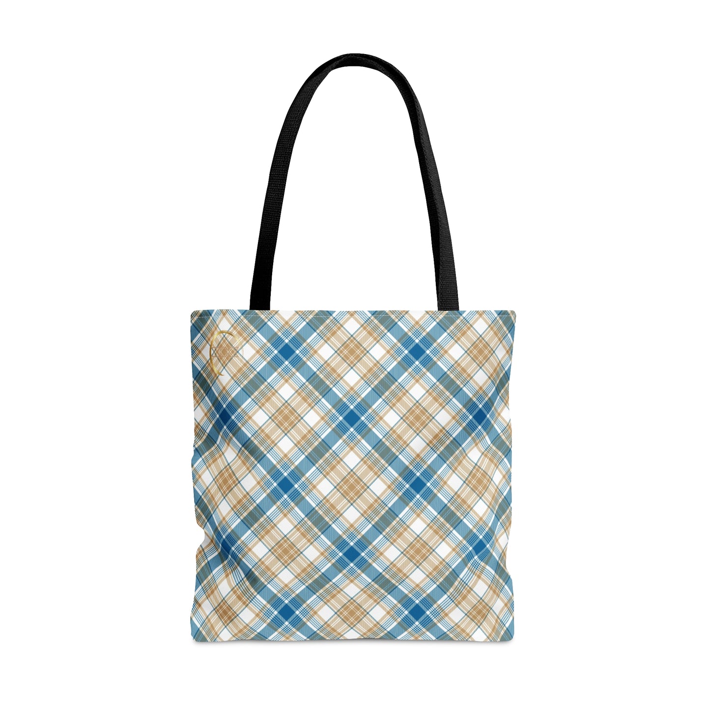 Winter 2024 Tote Bag - MADRAS BlueTan