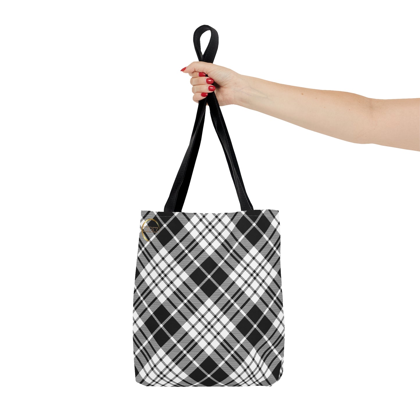 Winter 2024 Tote Bag - MADRAS BlackWhite