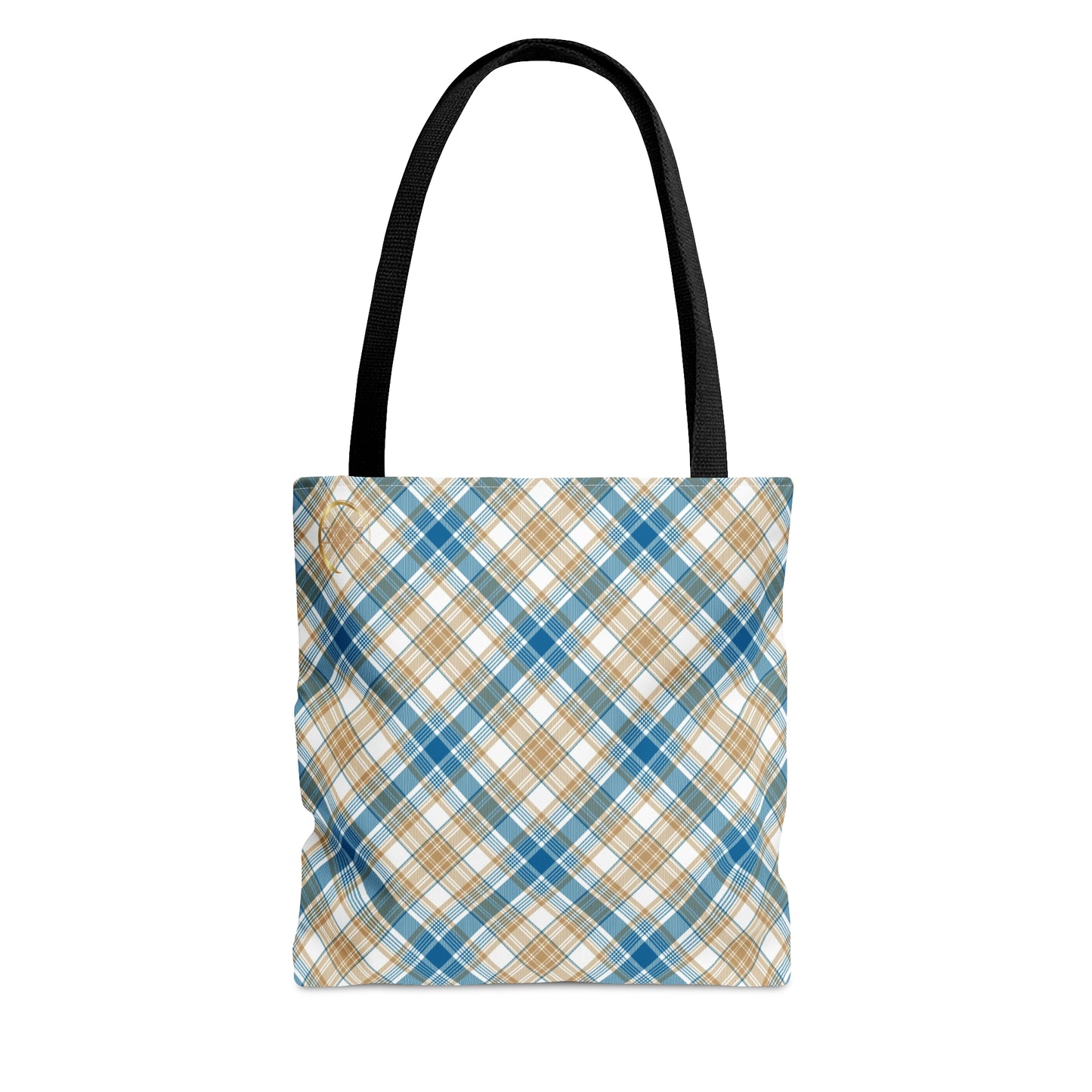 Winter 2024 Tote Bag - MADRAS BlueTan