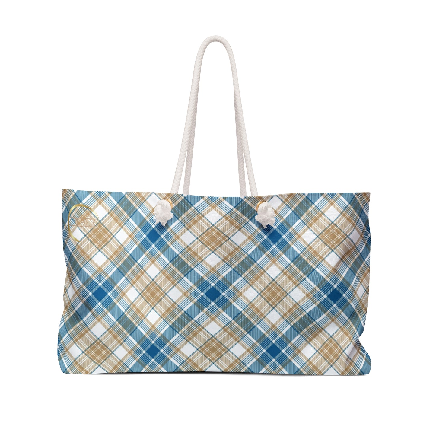 Winter 2024 - Weekender Bag MADRAS BlueTan