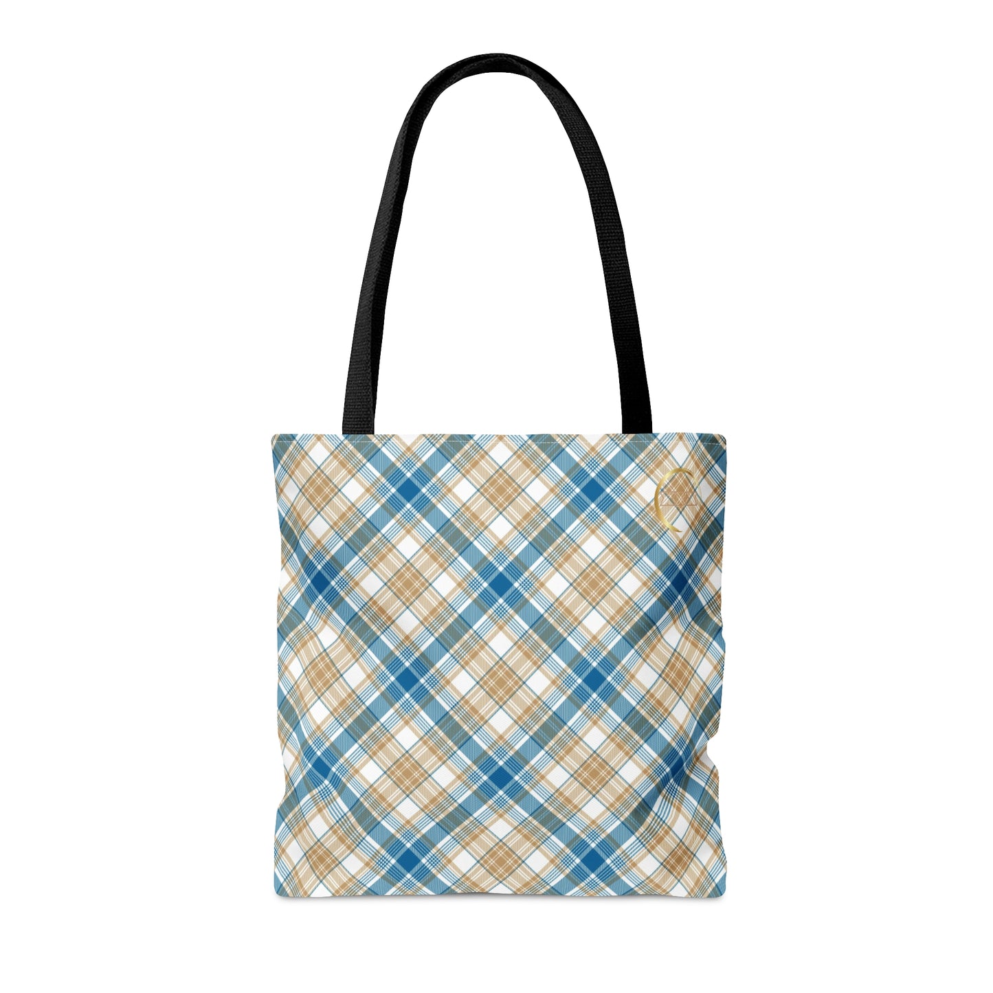 Winter 2024 Tote Bag - MADRAS BlueTan