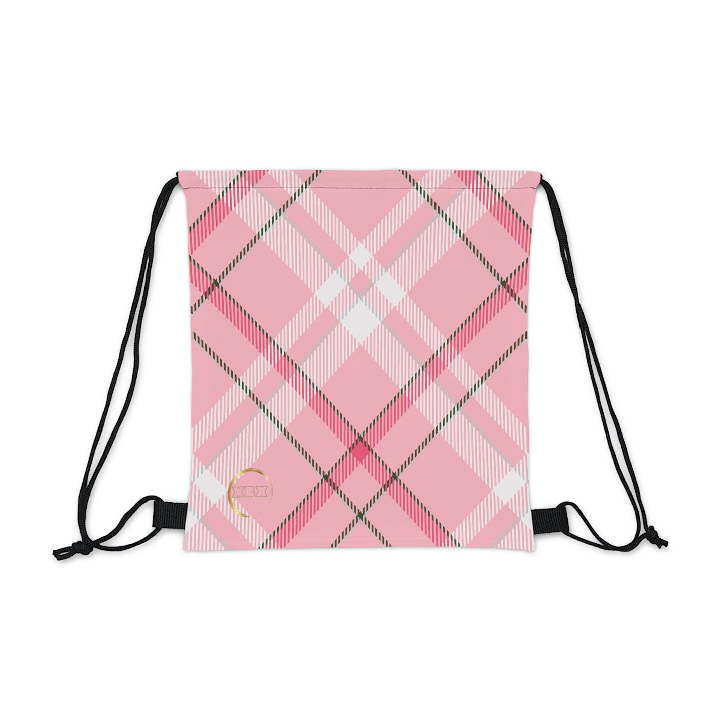 Winter 2024 - Outdoor Drawstring Bag MADRAS PinkWhite