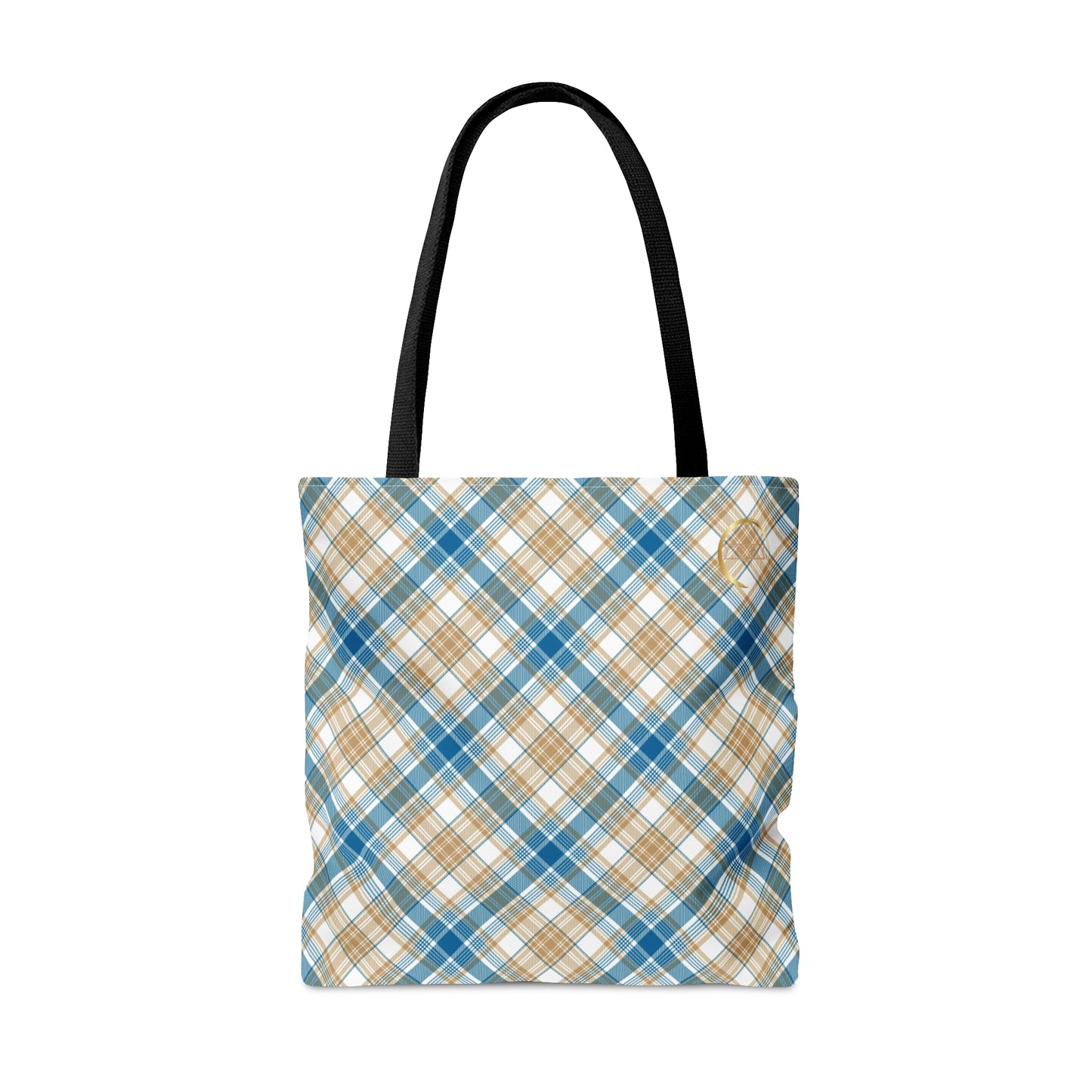 Winter 2024 Tote Bag - MADRAS BlueTan