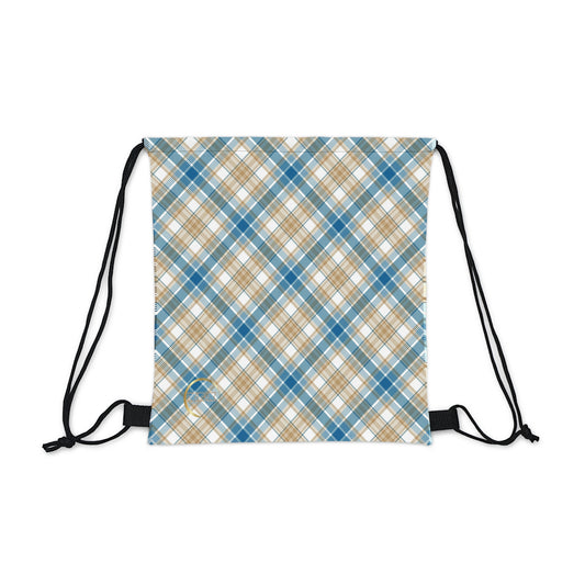 Winter 2024 - Outdoor Drawstring Bag MADRAS BlueTan